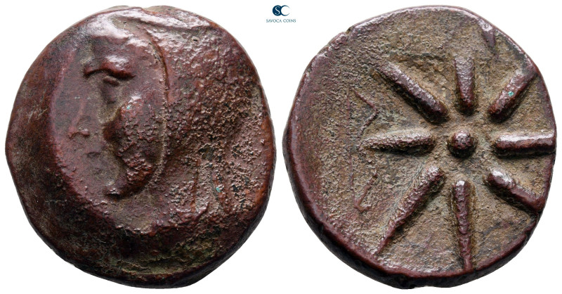 Pontos. Uncertain mint. Time of Mithradates VI Eupator 120-63 BC. 
Bronze Æ

...