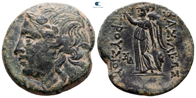 Kings of Bithynia. Prusias I Cholos 228-182 BC. 
Bronze Æ

27 mm, 8,60 g

...