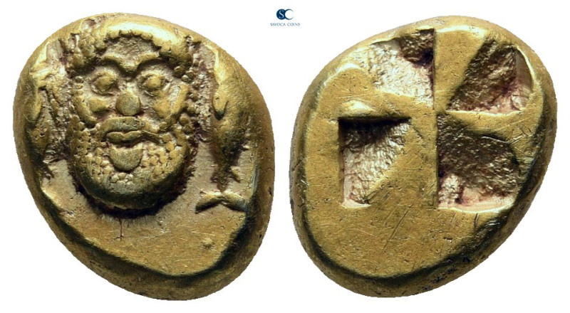 Mysia. Kyzikos circa 550-450 BC. 
Sixth Stater or Hekte EL

11 mm, 2,63 g

...