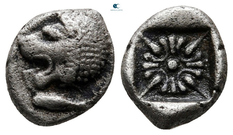 Ionia. Miletos circa 525-475 BC. 
Diobol AR

11 mm, 1,05 g



nearly very...