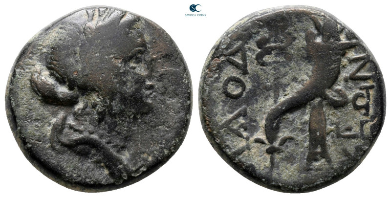 Phrygia. Laodikeia ad Lycum circa 133-67 BC. 
Bronze Æ

19 mm, 5,60 g



...