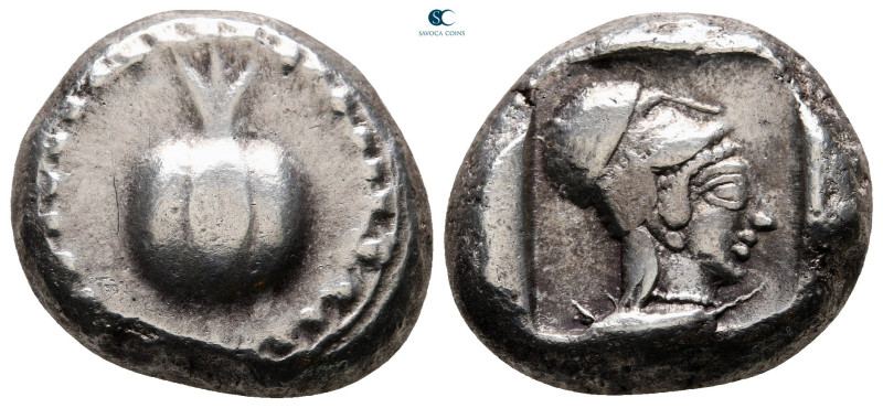 Pamphylia. Side circa 460-430 BC. 
Stater AR

20 mm, 10,80 g



very fine