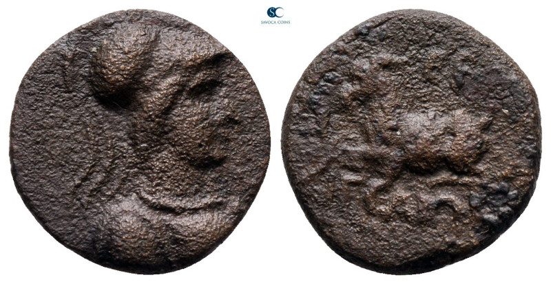 Cilicia. Aigeai circa 150-70 BC. 
Bronze Æ

14 mm, 1,97 g



nearly very ...