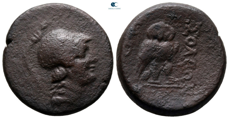 Cilicia. Soloi circa 200-0 BC. 
Bronze Æ

23 mm, 7,26 g



very fine