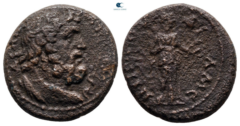 Caria. Attuda. Pseudo-autonomous issue AD 117-138. 
Bronze Æ

18 mm, 4,63 g
...