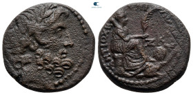 Seleucis and Pieria. Antioch. Pseudo-autonomous issue. Time of Augustus 27 BC-AD 14. Bronze Æ