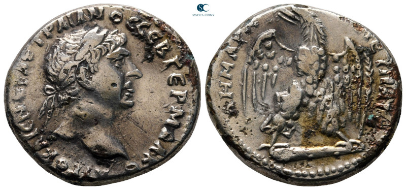 Seleucis and Pieria. Antioch. Trajan AD 98-117. 
Fourrée Tetradrachm

25 mm, ...