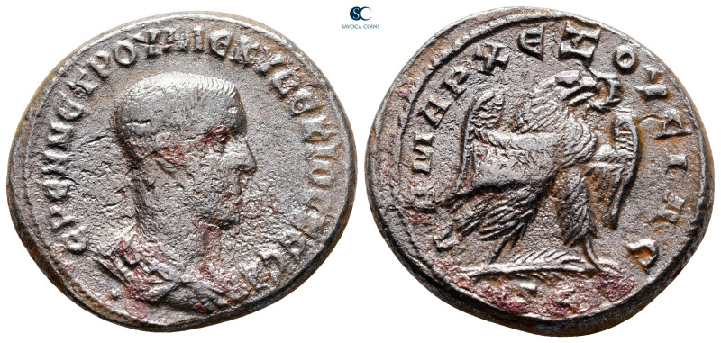 Seleucis and Pieria. Antioch. Herennius Etruscus, as Caesar AD 249-251. 
Billon...