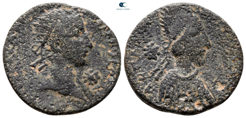 Mesopotamia. Edessa. Gordian III with Abgar X Phraates AD 238-244. 
Bronze Æ
...