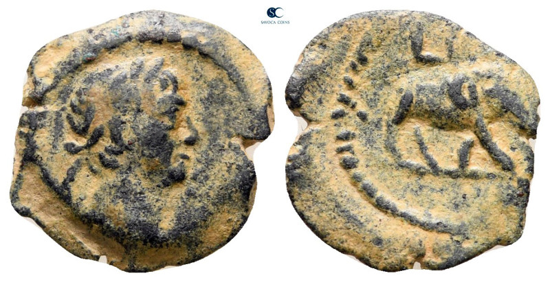 Egypt. Alexandria. Trajan AD 98-117. 
Chalkous Æ

15 mm, 1,08 g



very f...