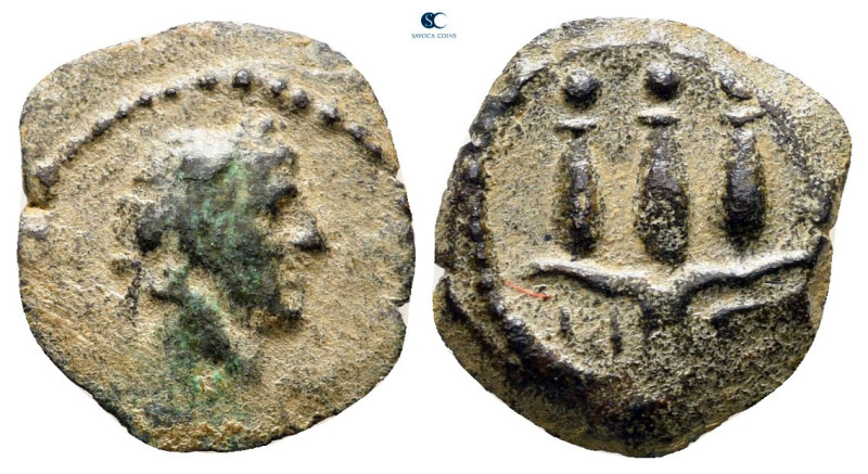 Egypt. Alexandria. Trajan AD 98-117. 
Chalkous Æ

13 mm, 0,92 g



very f...