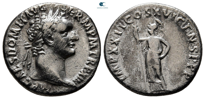 Domitian AD 81-96. Rome
Denarius AR

18 mm, 3,11 g



very fine