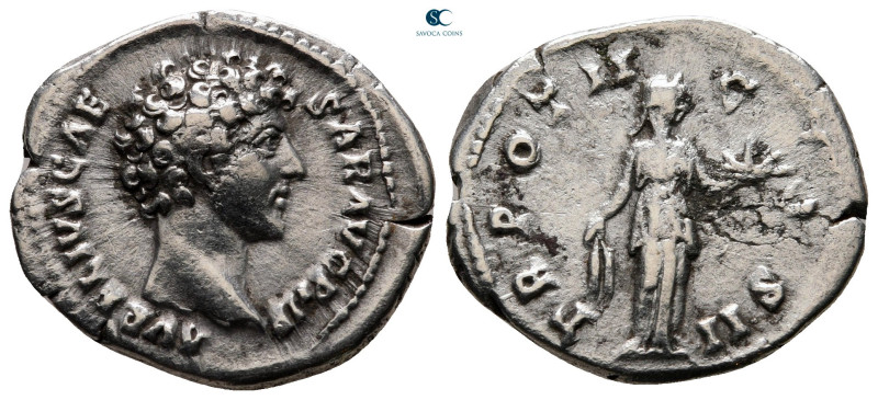 Marcus Aurelius, as Caesar AD 139-161. Rome
Denarius AR

21 mm, 2,76 g


...