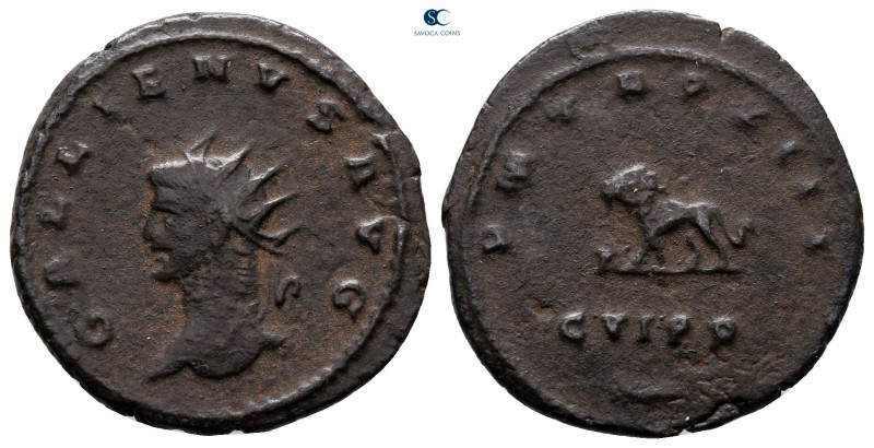 Gallienus AD 253-268. Antioch
Antoninianus Æ

21 mm, 3,07 g



nearly ver...