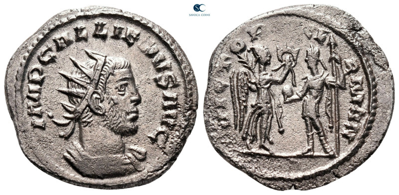 Gallienus AD 253-268. Samosata
Billon Antoninianus

22 mm, 3,78 g



very...