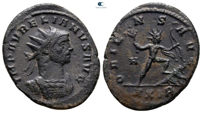 Aurelian AD 270-275. Rome
Antoninianus Æ

25 mm, 3,99 g



very fine