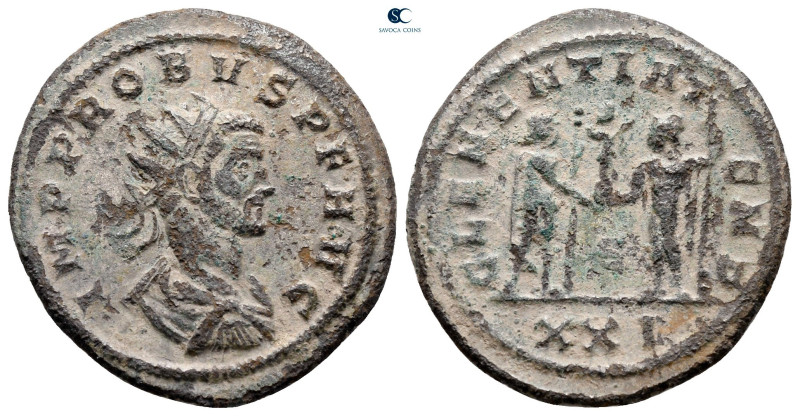 Probus AD 276-282. Rome
Antoninianus Æ

23 mm, 4,41 g



nearly very fine...