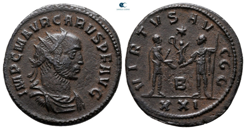 Carinus AD 283-285. Antioch
Billon Antoninianus

21 mm, 3,42 g



very fi...