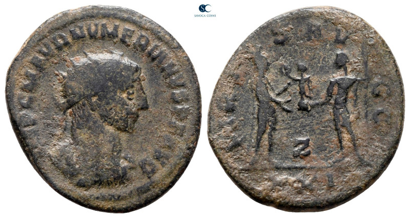 Numerian AD 283-284. Antioch
Antoninianus Æ

22 mm, 4,12 g



fine