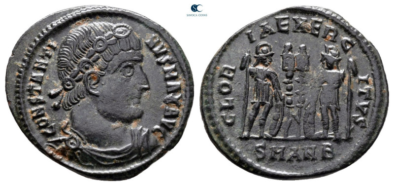 Constantine I the Great AD 306-337. Antioch
Follis Æ

18 mm, 2,08 g



ve...