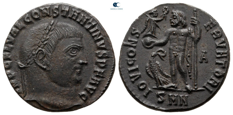 Constantine I the Great AD 306-337. Nicomedia
Follis Æ

20 mm, 2,66 g



...