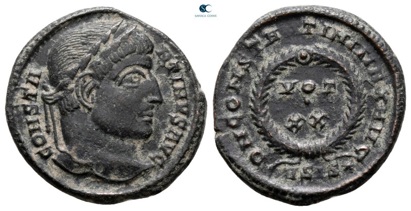 Constantine I the Great AD 306-337. Siscia
Follis Æ

19 mm, 3,17 g



ver...