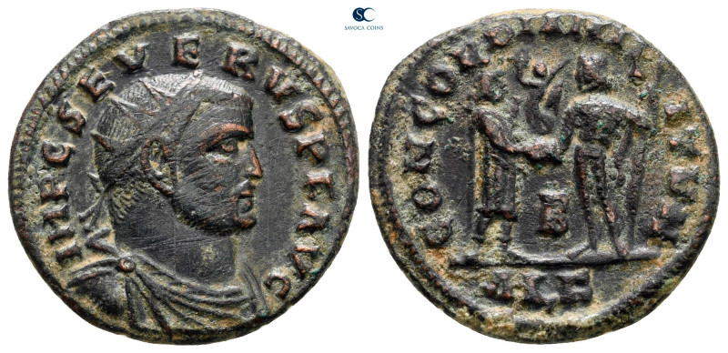 Severus II AD 306-307. Alexandria
Radiatus Æ

21 mm, 3,33 g



very fine...