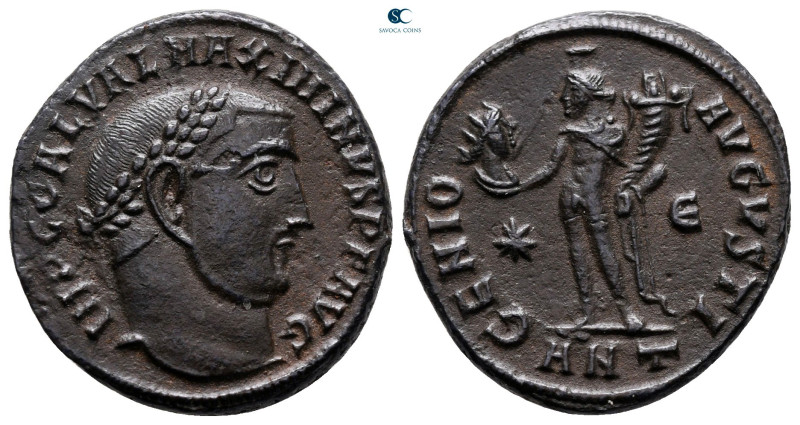 Maximinus II Daia AD 310-313. Antioch
Follis Æ

22 mm, 4,76 g



very fin...