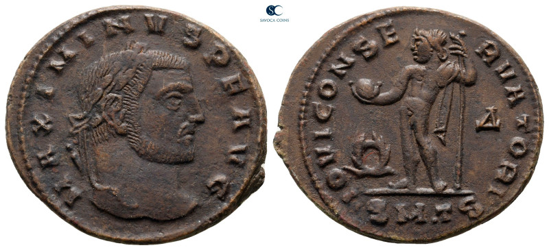 Maximinus II Daia AD 310-313. Thessaloniki
Follis Æ

25 mm, 4,99 g



ver...