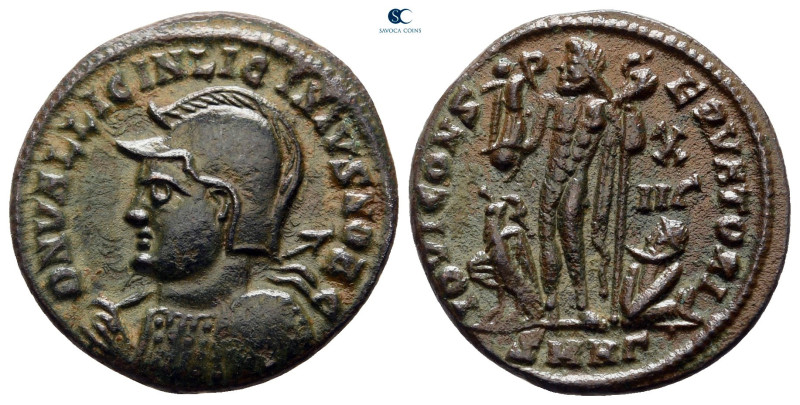 Licinius II, as Caesar AD 317-324. Heraclea
Follis Æ

20 mm, 2,88 g



ve...