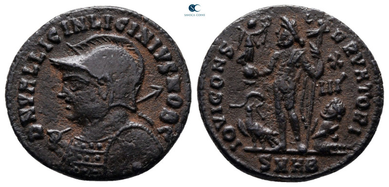 Licinius II, as Caesar AD 317-324. Heraclea
Follis Æ

19 mm, 2,98 g



ve...