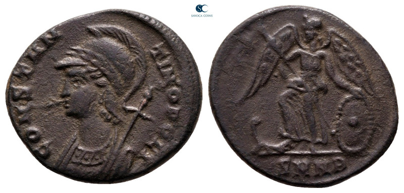 City Commemoratives AD 330-354. Cyzicus
Follis Æ

18 mm, 2,49 g



very f...