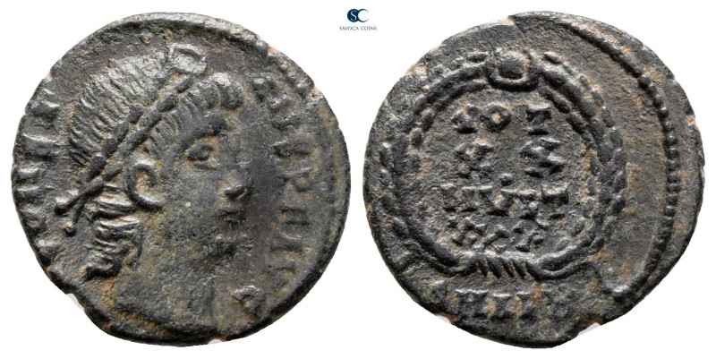 Constans AD 337-350. Alexandria
Follis Æ

16 mm, 1,63 g



nearly very fi...