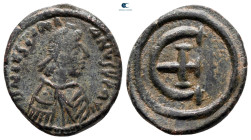 Justinian I AD 527-565. Antioch. Pentanummium Æ