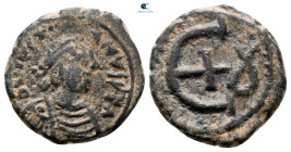 Justinian I AD 527-565. Antioch. Pentanummium Æ