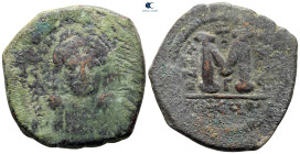 Maurice Tiberius AD 582-602. Theoupolis (Antioch). Follis or 40 Nummi Æ