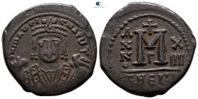 Maurice Tiberius AD 582-602. Theoupolis (Antioch). Follis or 40 Nummi Æ