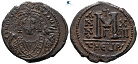 Maurice Tiberius AD 582-602. Theoupolis (Antioch). Follis or 40 Nummi Æ