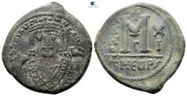 Maurice Tiberius AD 582-602. Theoupolis (Antioch). Follis or 40 Nummi Æ