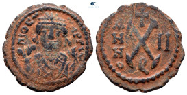 Maurice Tiberius AD 582-602. Theoupolis (Antioch). Pentanummium Æ
