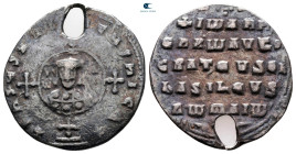 John I Tzimisces AD 969-976. Constantinople. Miliaresion AR
