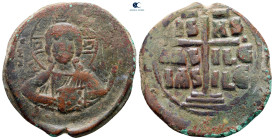 Romanus III Argyrus AD 1028-1034. Constantinople. Anonymous Follis Æ