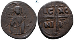 Michael IV AD 1034-1041. Constantinople. Anonymous Follis Æ