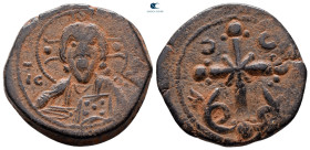 Nicephorus III Botaniates AD 1078-1081. Constantinople. Anonymous Follis Æ