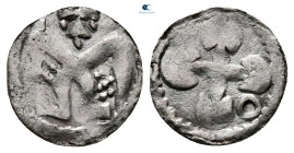 France. Provincial. Valence. Anonymous Bishops AD 1100-1200. Denier AR