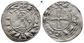 Principality of Antioch. Antioch. Bohemond III AD 1163-1201. Denier AR