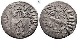 Cilician Armenia. Sis. Hetoum I, with Zabel AD 1226-1270. Tram AR