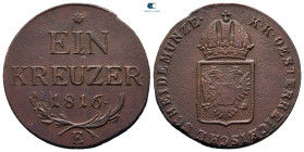Austria.  AD 1816. 1 Kreuzer