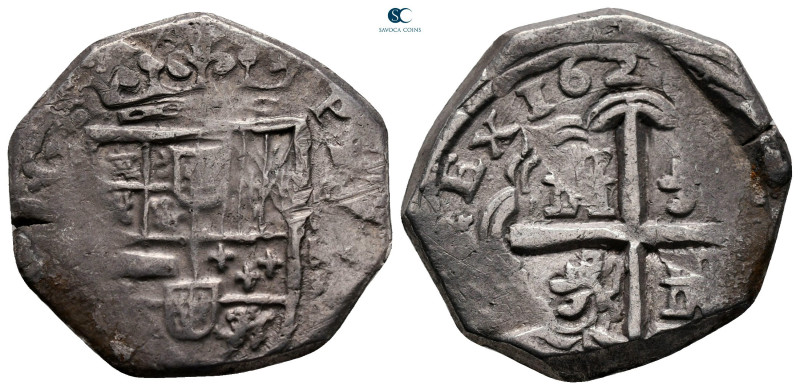 Spain. AD 1556-1665.
2 Reales AR

24 mm, 6,56 g



very fine





F...