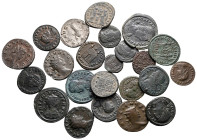 Lot of ca. 23 roman bronze coins / SOLD AS SEEN, NO RETURN!very fine